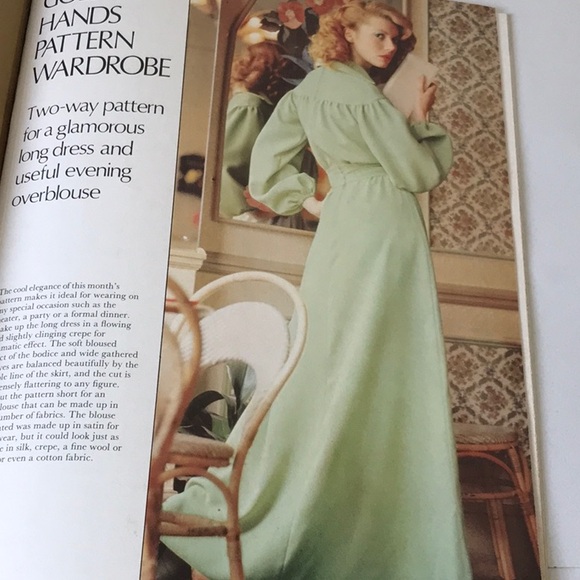 Golden Hands May and June 1974 Dress Patterns Magazines - Picture 8 of 10
